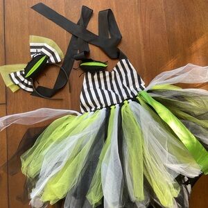 Girls Beetlejuice tutu costume